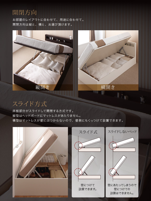 シングルベッド マットレス付き 薄型プレミアムボンネルコイル 白 ホワイト 引き出し収納付きベッド